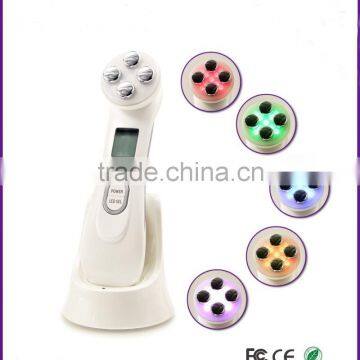 Hot Selling RF EMS 5 Colors Handheld Home Use Beauty Device as Seen on tv Face Lift photo-6