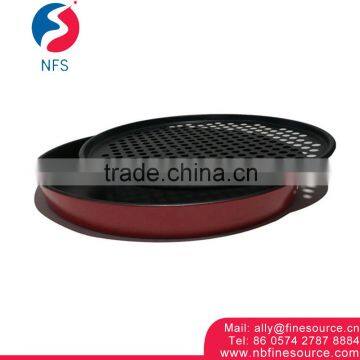 Round Shape Eco Non Stick Korean Cast Iron BBQ Grill Pan