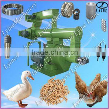 Stainless steel poultry feed pelletizer