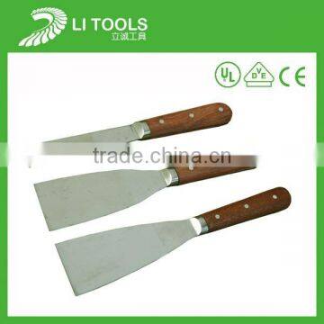 Hot Selling Wood Handle Stainless Steel Scraper Putty Knife photo-4