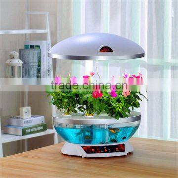 electronic mini flower Garden smart fish tank Aquarium