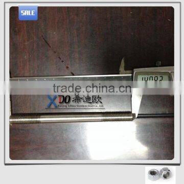 Alloy600. Alloy625. Alloy718. Alloy825. Alloy925 Stainless Steel Fasteners Stud Bolt