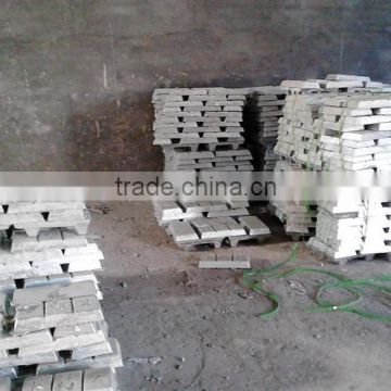 Pure zinc ingot 9.98% ,99.97%,99.95% ,99.995%