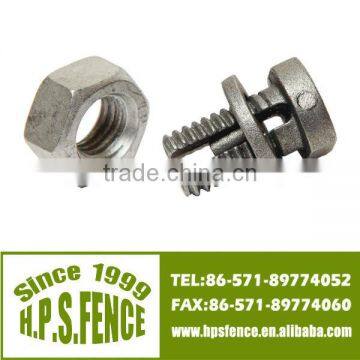 (China manufacture)Aluminium casted split bolt clamps for electric fence wire