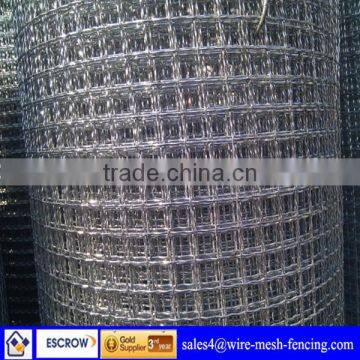 Galvanized Square Wire Mesh 4x4/Chicken Wire Mesh/Crimped Wire Mesh/Concrete Wire Mesh