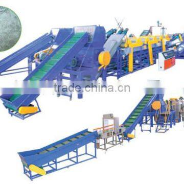 pe/pp washing line for recycling waste farm films and bags