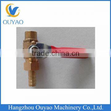 Custom Made Brass Female Hose End Pneumatic Ball Valve