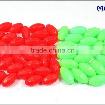 Facet Round Plastic Fishing Beads