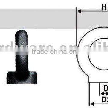 Stainless steel lifting eye nuts precision casting similar to Din582(Eye nuts)