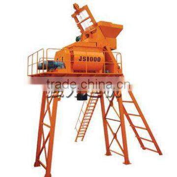 JS1000 concrete Mixer for brick making machine