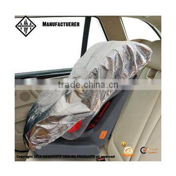 High Quality Baby Toddler Car Seat Protector UV Reflective Baby Seat Sunshade Cover photo-2