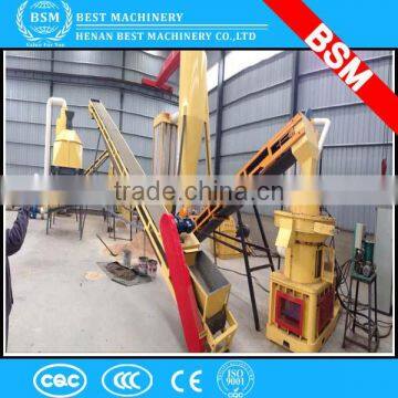 3-5t/h biomass complete small wood pellet plant / pellet making production line