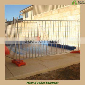 PVC coated hot dipped Swimming pool fence temporary