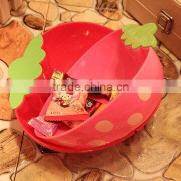 Large Size Strawberry Plastic Storage Bowl photo-1