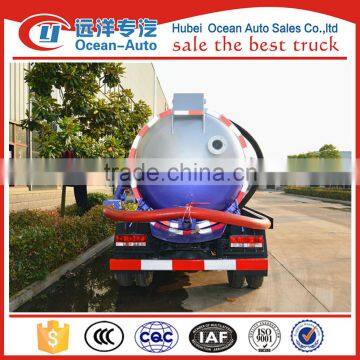Dongfeng 4 Cubic Meters Sewage Suction Tanker Truck for Sale
