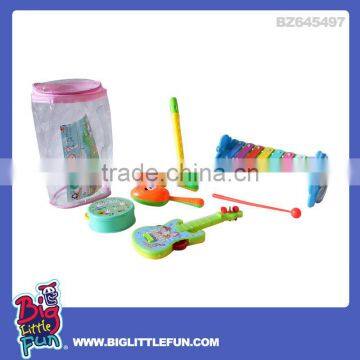 Musical toy musical instrument play set