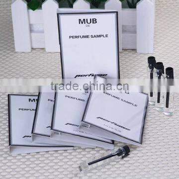 MUB-2ml DIY Perfume Test Sample With Packaging Card For Female photo-3
