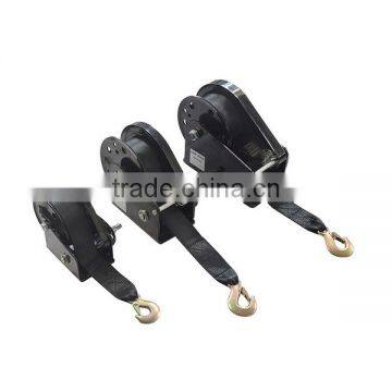 Manufacturing 1200lbs Galvanized Free Fall Boat Winch With Belt photo-5