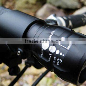 Bicycle Light 7 Watt 2000 Lumens 3 Mode LED Handlebar Bike Light Lights Lamp Front Torch Waterproof Lamp With Torch Holder BL000 photo-5