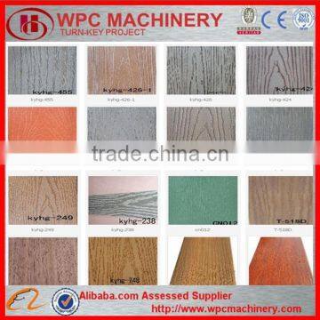 Small Volume Electrical Wpc Embossing Machine For Outdoor Floor photo-3