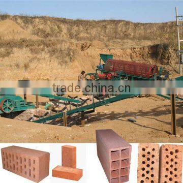 red brick making machine for river silt