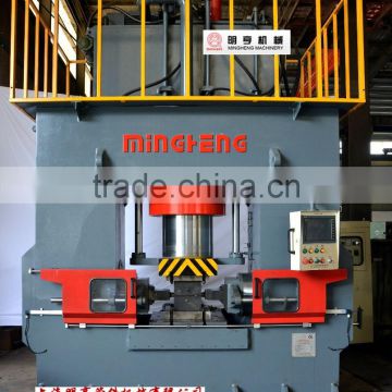 Tee cold forming machine