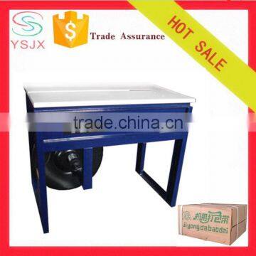 U-steel semi automatic paper box PP belt baling machine