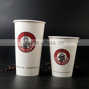 Factory Price 16oz Custom Logo Printed Double PE Cold Drink Paper Cup photo-5