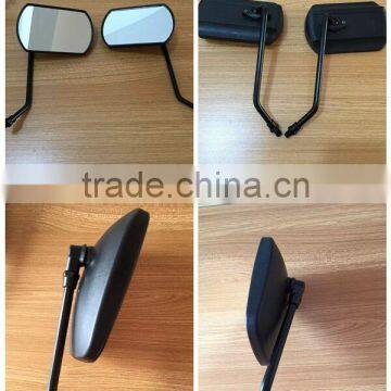 Good Quality Motorcycle Parts Black Plastic Side Rearview Mirror photo-2