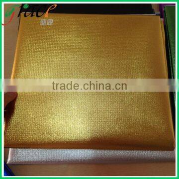 Metalic film lamination nonwoven for bag making material