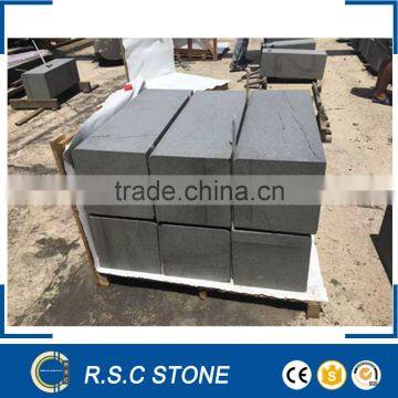 hainan black basalt saw cut cobblestone