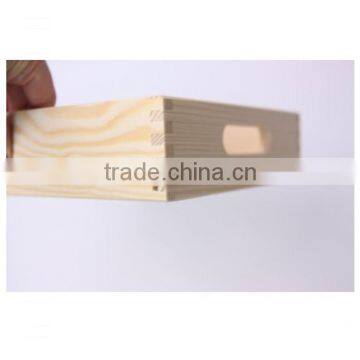 Unfinished Desk Organizer, Serving Tray, Storage, Bedroom, Kitchen, Minimalist Scandinavian Style, Unpainted, Plain photo-3