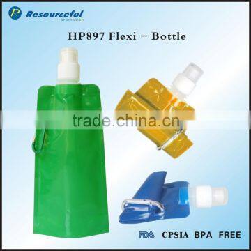 Wholsale Plastic Water Bottle,folding Plastic Drinking Water Bottle,folded Bottle
