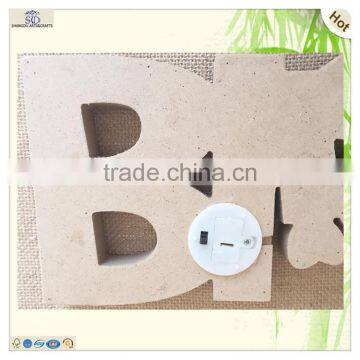 Holidays Party Mdf Decorating Bliss Wooden Led Ornament photo-2