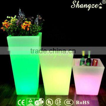LED Lighted Planter Pots / LED Flower Pot Wholesale photo-2