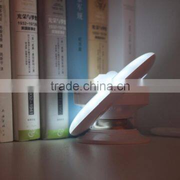 New Arrival Creative Cool 360 Degree UFO Rotating Floor Night Light, USB Rechargeable LED Motion Sense UFO Night Light For Sale photo-4