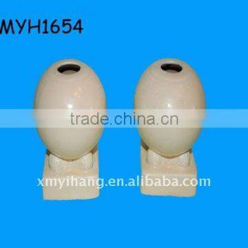 New fashion ceramic old ivory bulb candle sticks