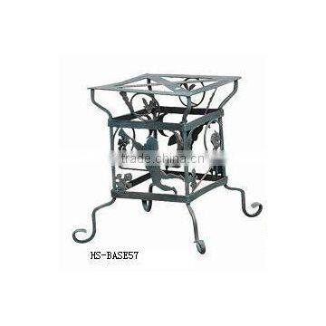 Trade Assurance China Supplier Cast Iron Flower Pot Base,metal Flower Pot Base photo-4