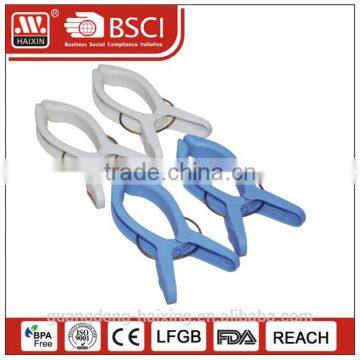 Plastic clips for clothes / Small clothes pegs/ Plastic clothes clips (4 pcs)