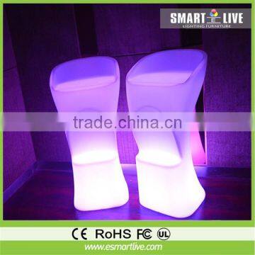 Supply all kinds of rabbit LED chair,bar stool high LED chair sale