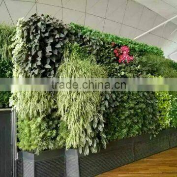 EST 10015 Faux Plant Long Grass Wall Coloured Artificial Green Wall Setting photo-2