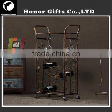 Wrought Iron Wine Racks Penguin Wine Holder photo-2