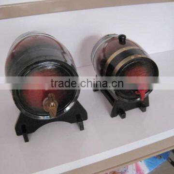 High Quality Cheap Red Wine Wooden Barrels With Holder photo-2