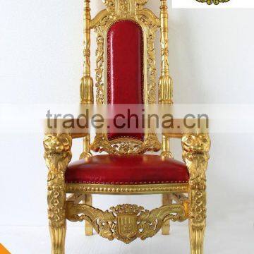 King throne Chair for wedding stage