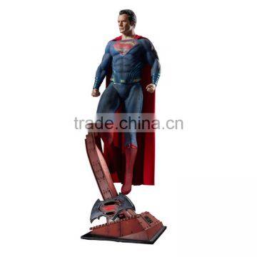 Outdoor Garden Decoration Resin Craft Life Size Superman Statue photo-3