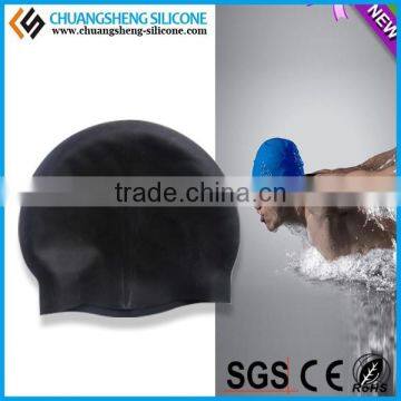 2015 Best Selling Funny Nude Silicone Batman Swimming Cap for Long Hair as Gift photo-2