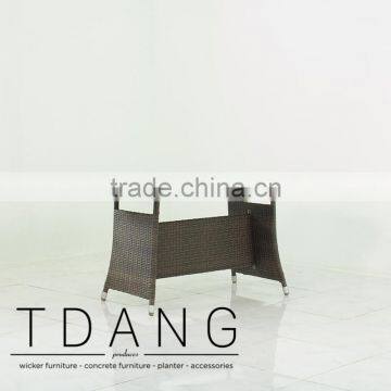 Salinas Console Wicker Table- Outdoor Rattan Console Table