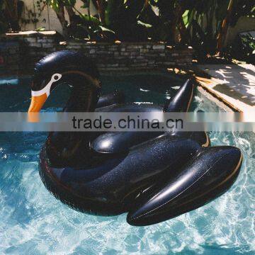 2017 Hot Selling Leasure Giant Black Swan Inflatable Pool Float Outdoor Swiming Raft Water Party Lounge for Kids and Adults photo-4