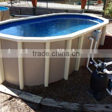 2016 High Quality Swimming Above Ground Pool/ Galvanized Steel Swimming Pool