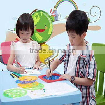 Cheap Educational Drawing Tools Custom Plastic Painting Stencil For Kids photo-6